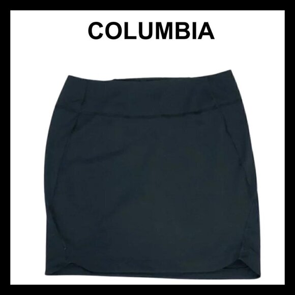 COLUMBIA Black active athletic built-in shorts skirt - Picture 1 of 12
